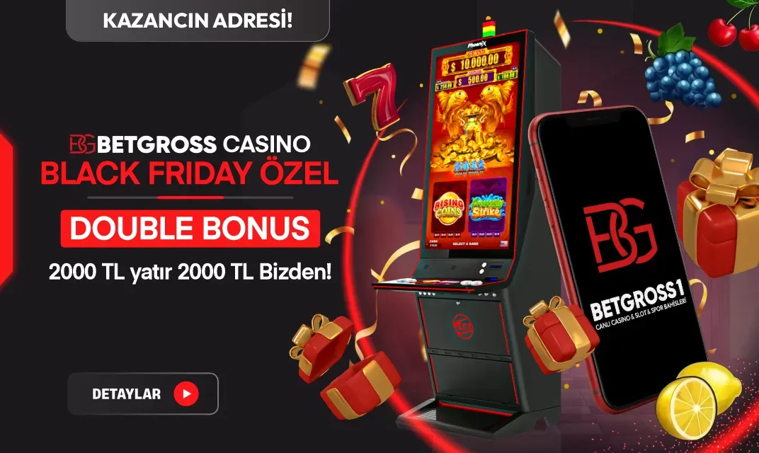 Black Friday Özel Double Bonus