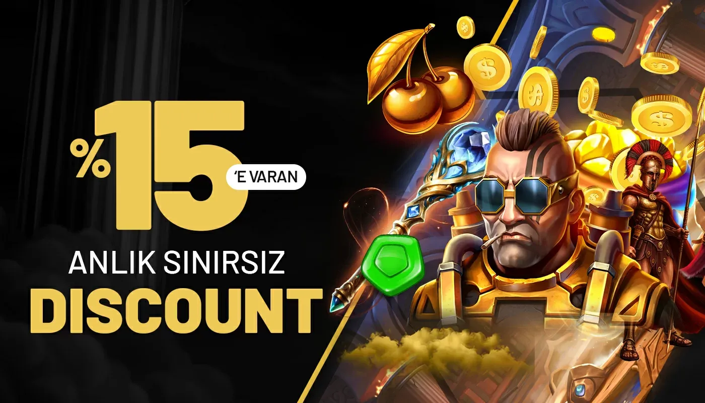 %15'e Varan Anlık Sınırsız Discount