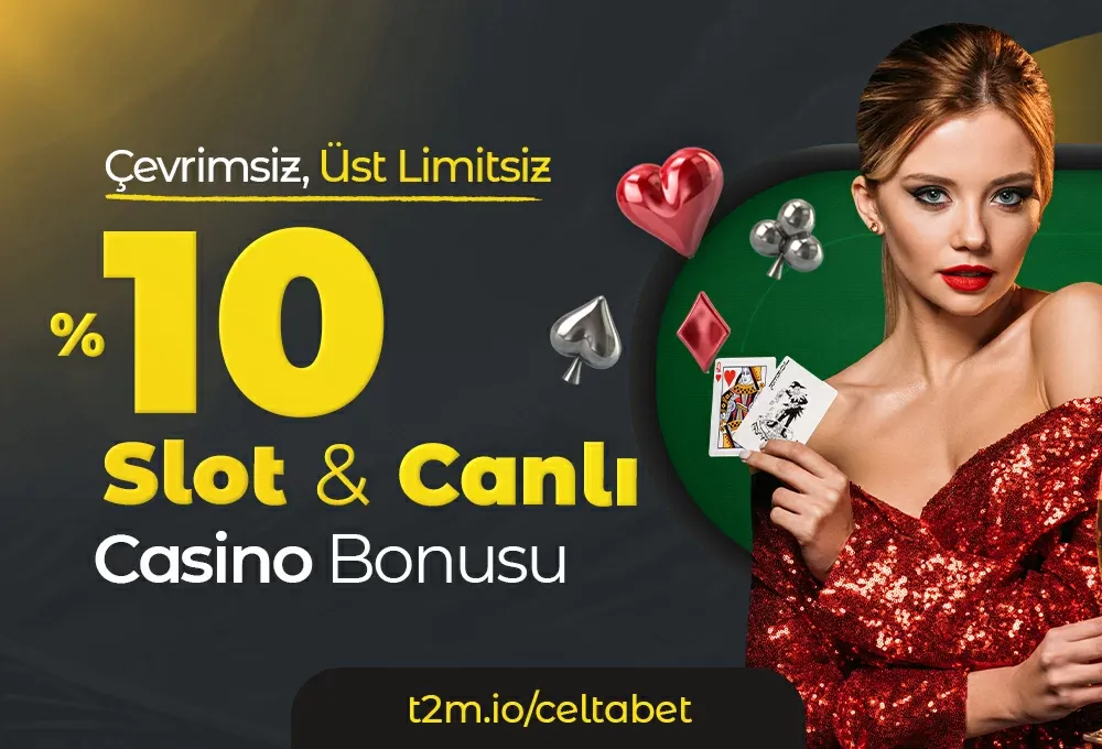 %10 Slot Ve Canlı Casino Bonusu