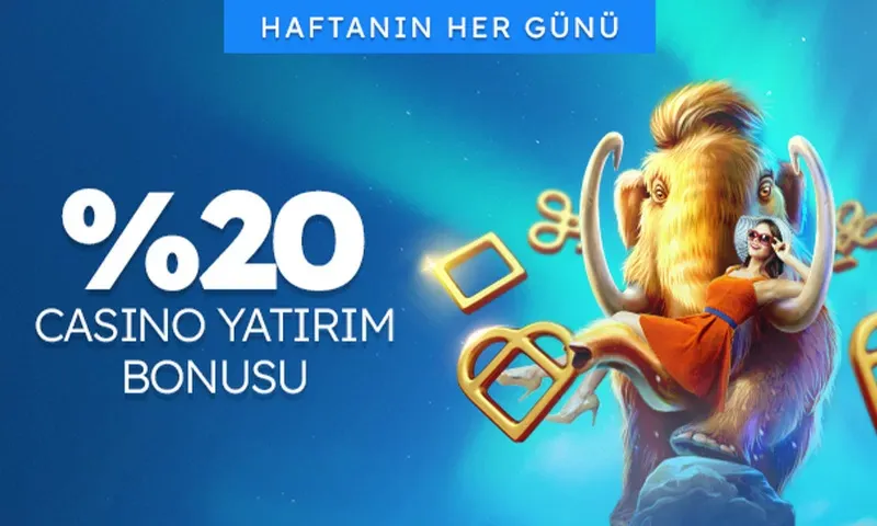 %20 Casino Yatırım Bonusu