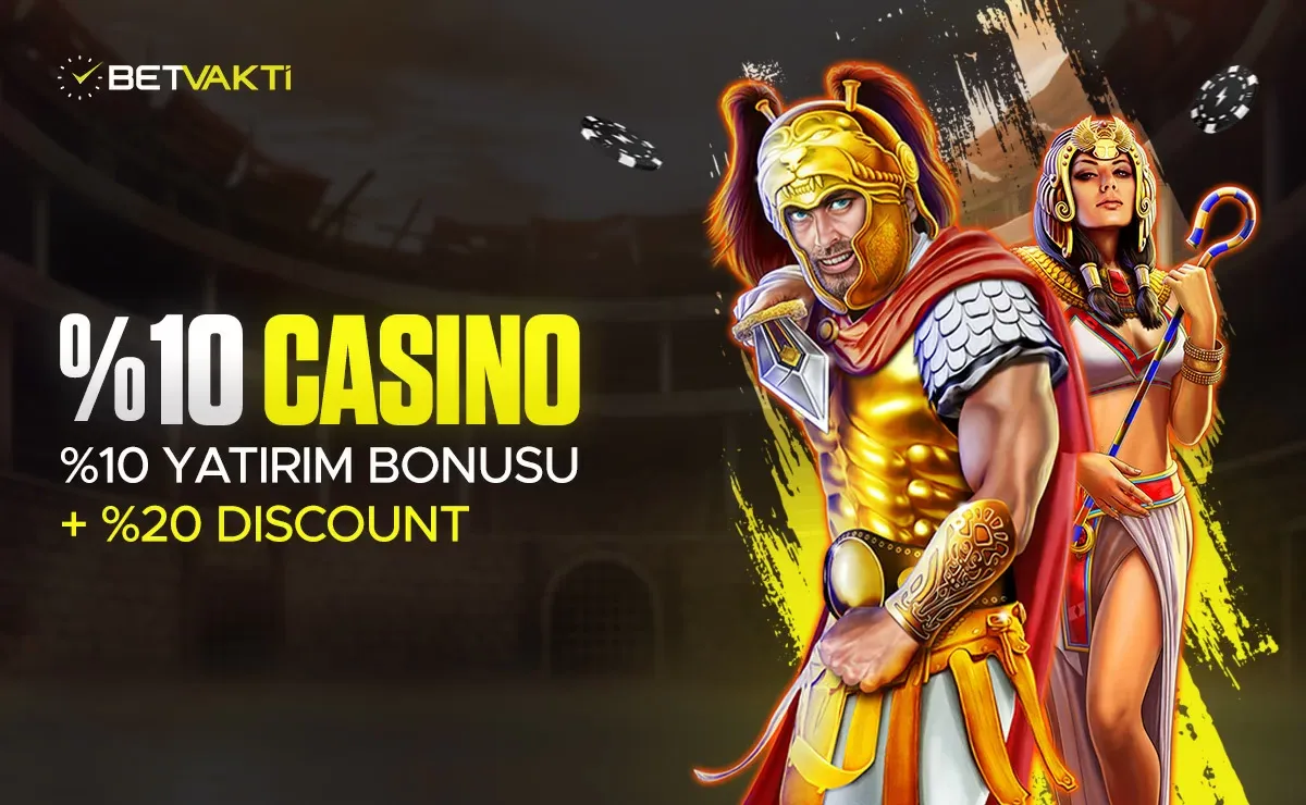 %10 Casino Yatırım Bonusu + %20 Çevrimsiz Discount