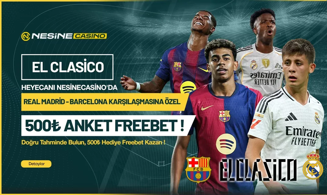 El Clasico Anket Freebet Bonusu