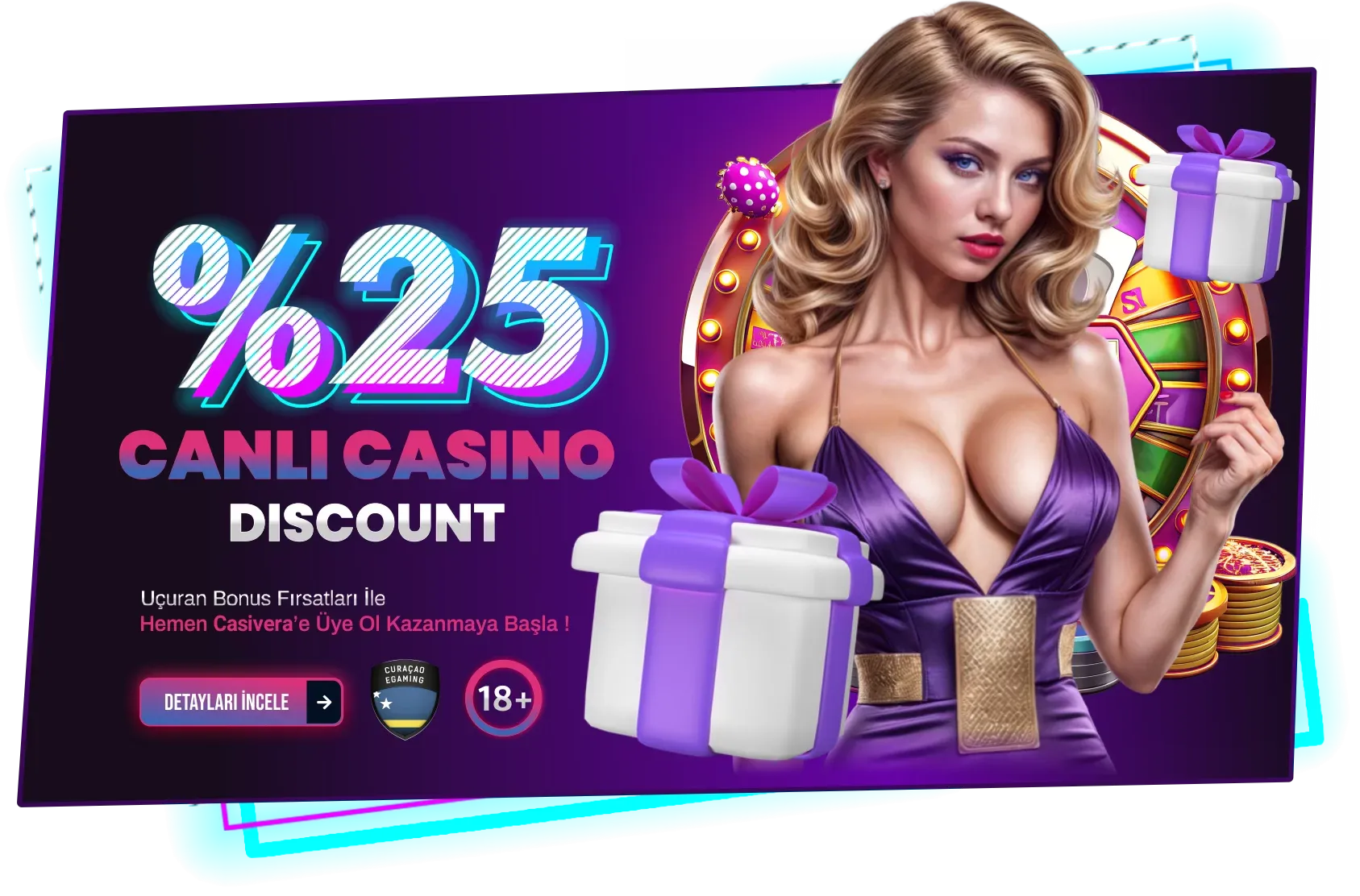 %25 Canlı Casino Discount