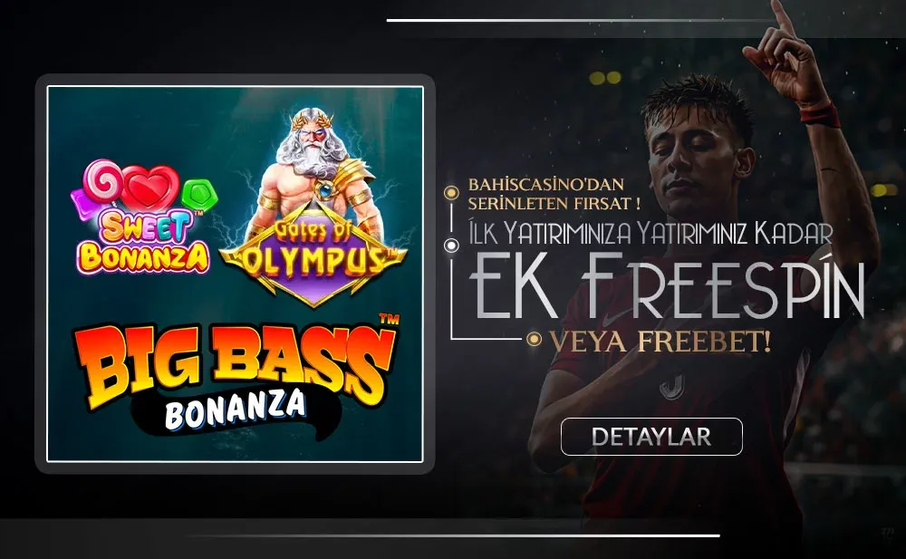 %100 İlk Yatırım Freespin Veya Freebet Bonusu
