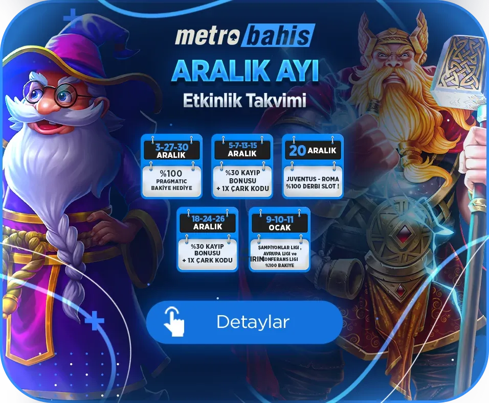 Aralık Ayı Bonus Ve Etkinlik Takvimi
