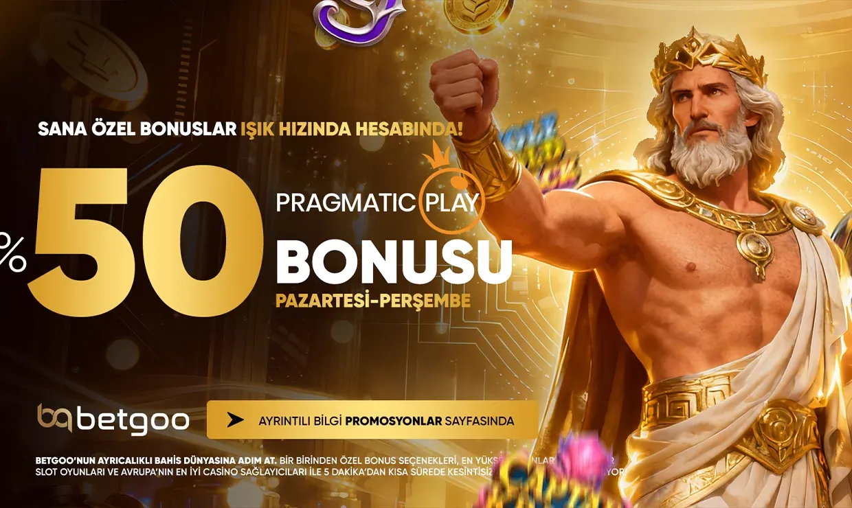 Pragmatic Play %50 Yatırım Bonusu