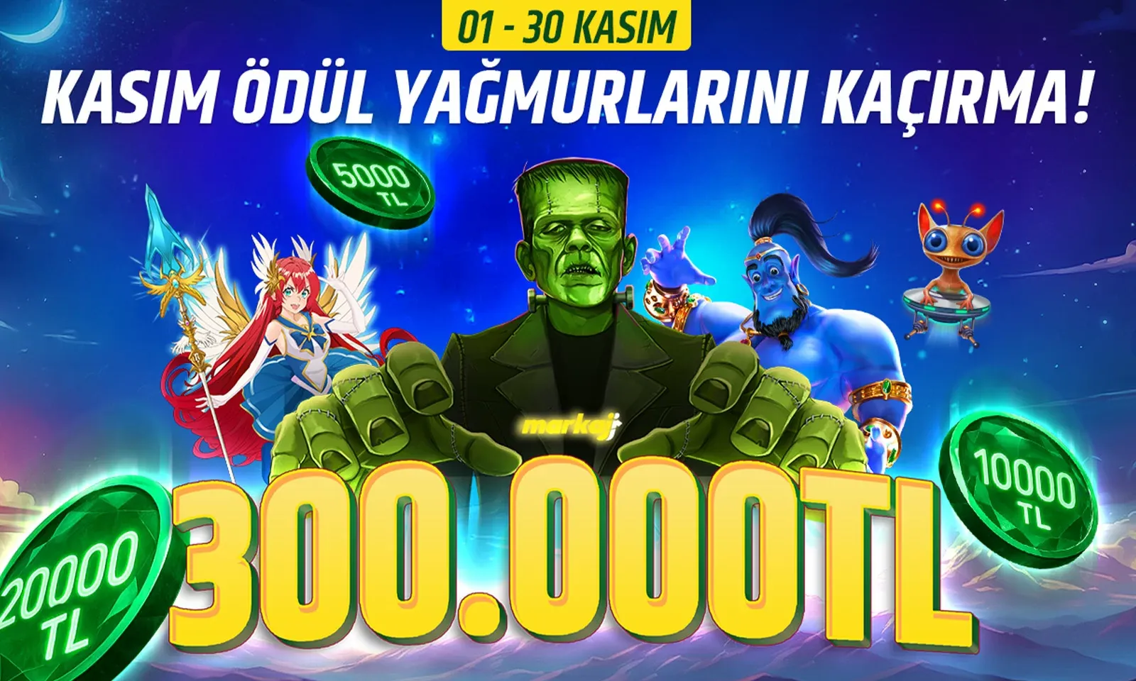 300.000 Tl Ödül Yağmuru