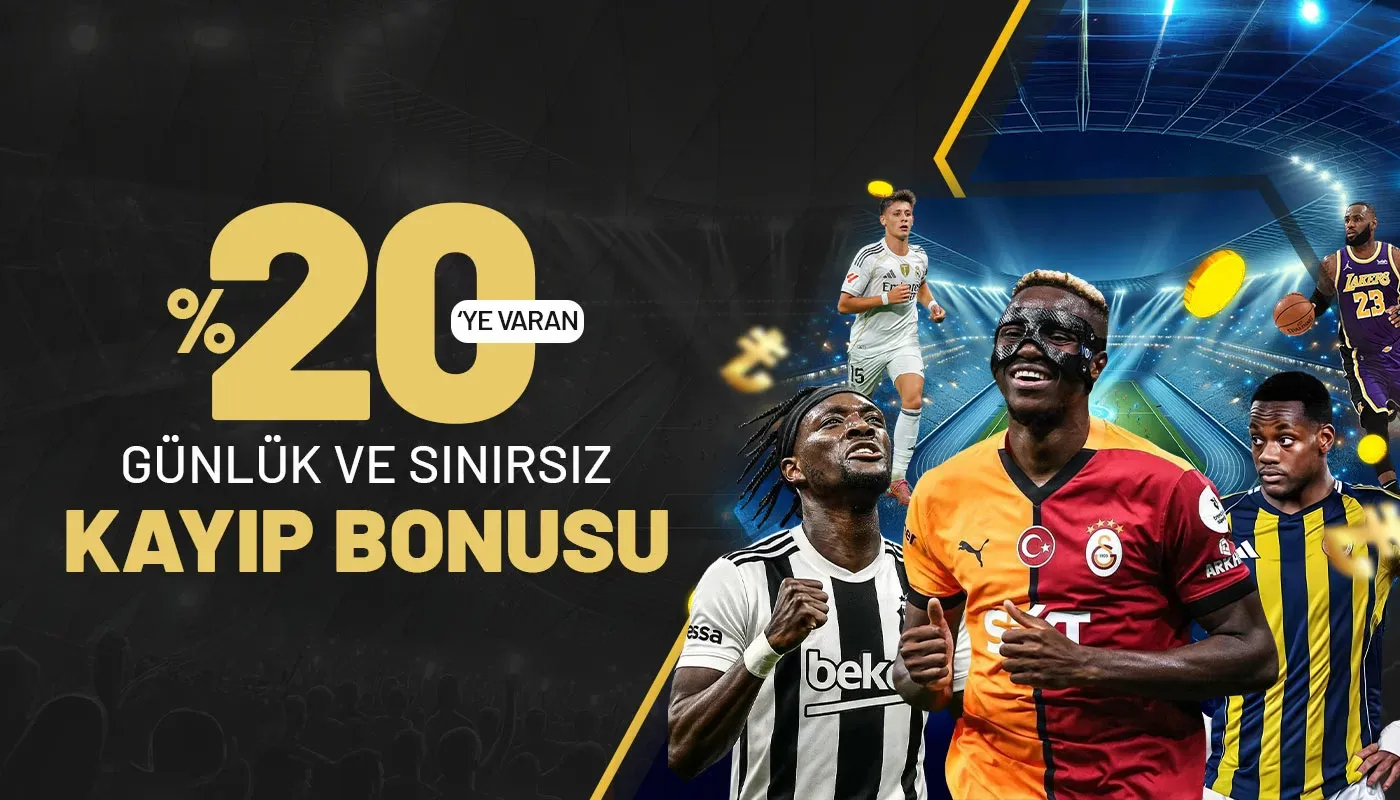 %20 Günlük Spor Kayıp Bonusu