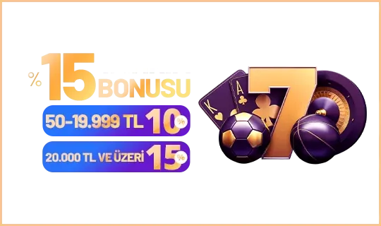 %15 Nakit Yatırım Bonusu Fırsatı