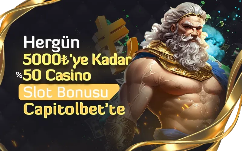 %50 Casino Slot Bonusu