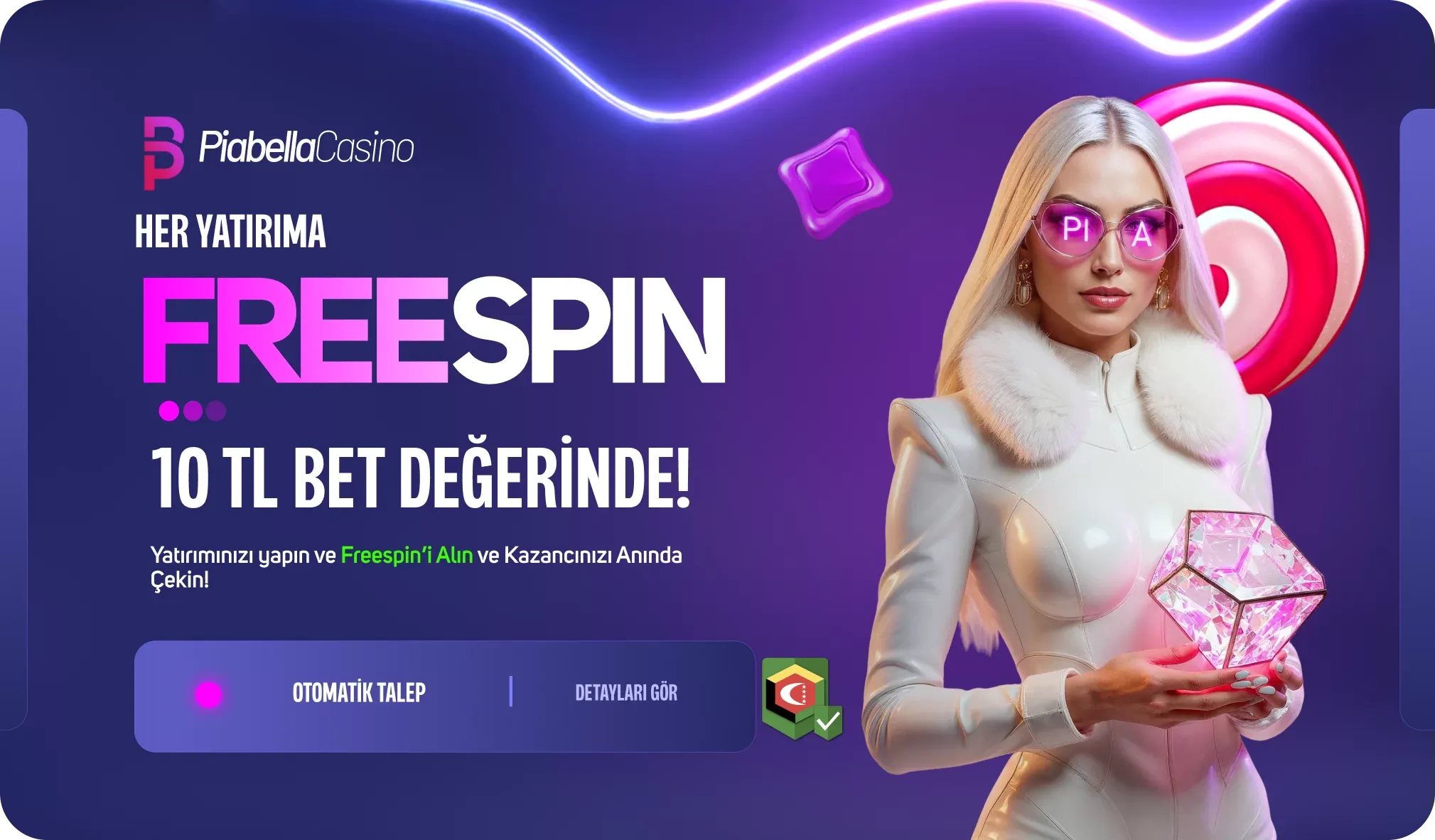 10 Try Bet Değerinde Freespin Bonusu