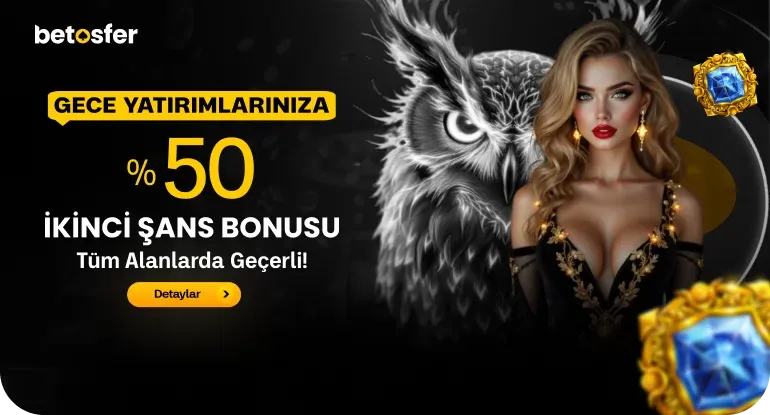 %50 İkinci Şans Bonusu