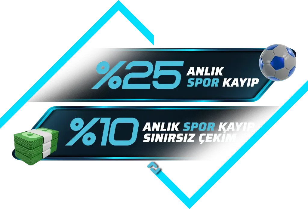%25 Veya %10 Spor Kayıp Bonusu